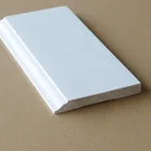 Hot-sale Primed wood moulding flooring baseboard