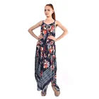 OEM Service supply printed flower hot Selling summer women beachwear jump suit swimwear beachwear