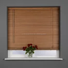 25mm Basswood Venetian Blinds with Wand Control