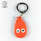 Cute Doll 3D Key Ring Anime Fashion Charm Key Chain Soft PVC Rubber Keychains