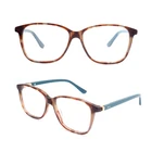 SRA191 customized color size logo oversized square optical glasses