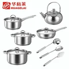 kitchen cooking utensil cookware set pots and pans for sale