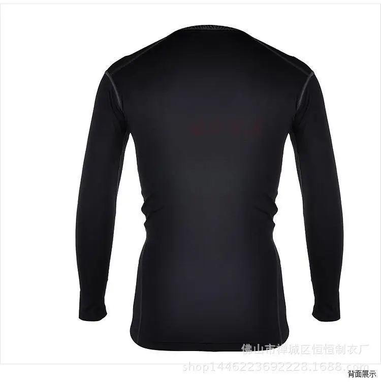 The three generation NK man Pro tights movement training run fast dry in autumn and winter outdoor fitness wear long sleeved T-s