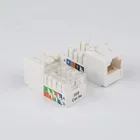 new design rj45 connector with 90 degree utp rj45 cat 5e keystone jack for network module