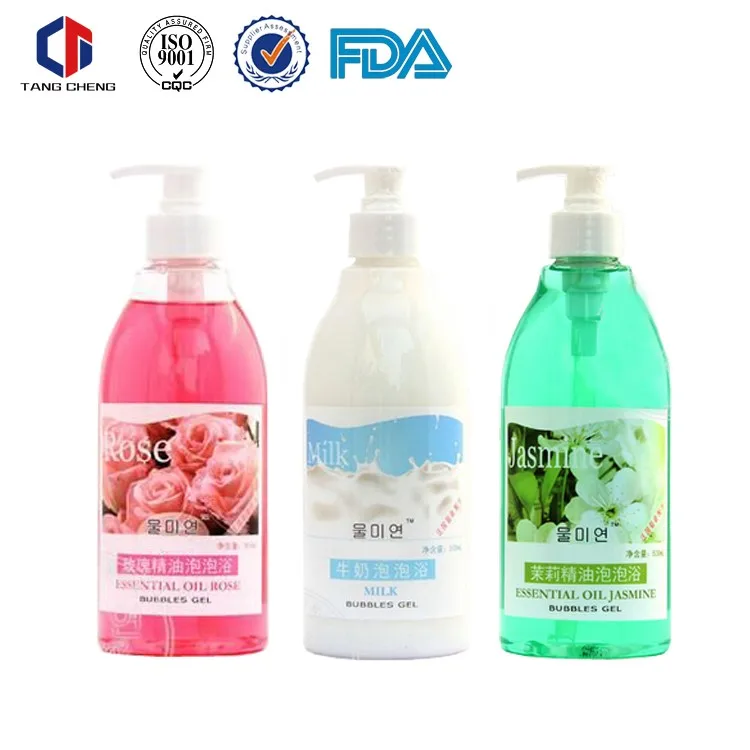 private label cherry blossom flower true petal shower gel / body