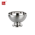 Party Cocktails Stainless Steel Round Punch Bowl