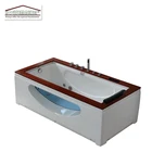 Spa Bathtub Massage Spa 2 Skirt Tub Whirlpool Tubs Acrylic Automatic Massage With Headrest Bathtub Spa