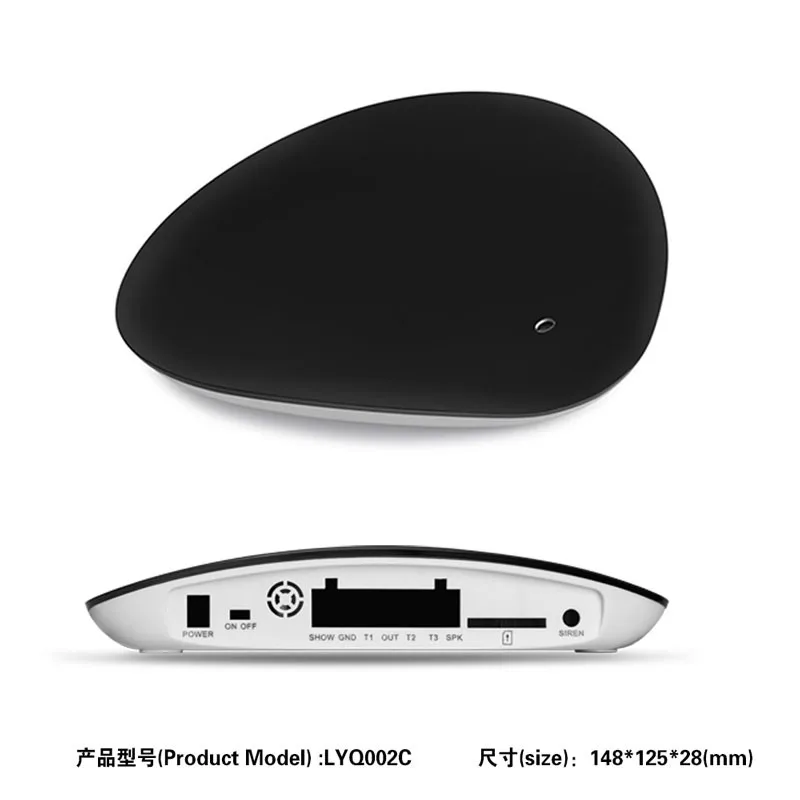 Universal UFO shape design 4g wireless wifi zigbee gateway case smart home automation - ANKUX.COM