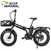 China Wholesale Price 48V 750W Folding Fat Tire Electric Bike Delivery Ebike 20 Inch Pedal Assisted Cycle