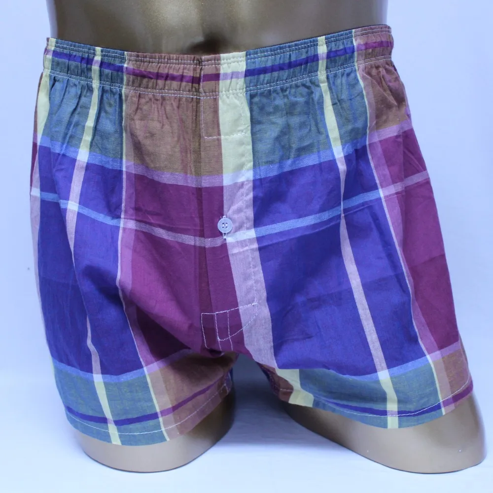 Nonelastic 100 Polyester Boxer Old Man Extra Large Underwear Boxer