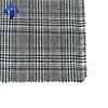 fashionable top quality cheap grey wool check fabric for men