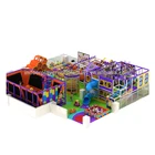 High quality padded soft floor slide set equipment kids indoor games indoor playground indoor soft play