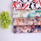 High quality hot pvc sponge leather cartoon print leather for seat