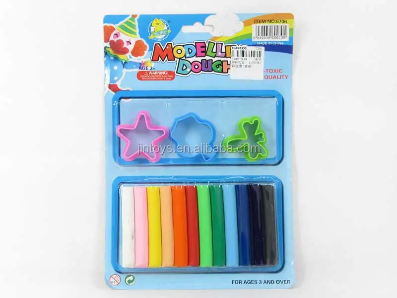 learning toys clay figure tool set wholesale funny color clay