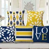Printed Modern Cushion Cover Decorative Throw Pillows Geometric sublimation Pillow case
