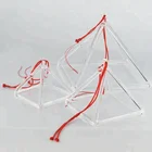 HF Full Set of Quartz Clear Crystal Singing Pyramid for Sound Healing