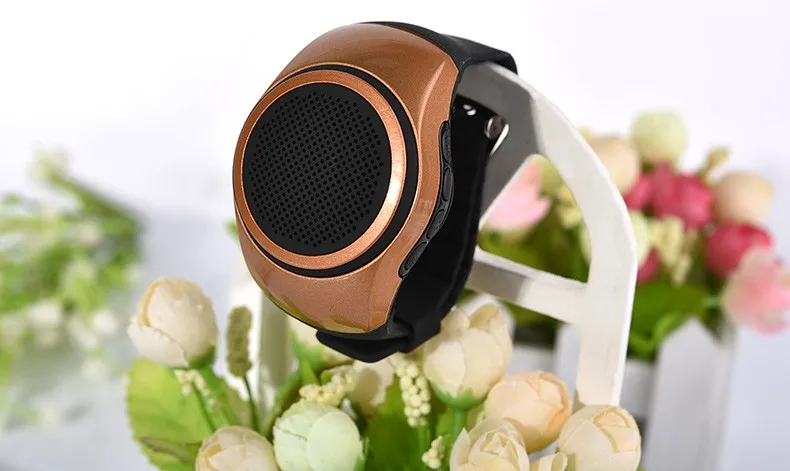 Wrist Watch Music Player, BT Wristband Speaker, MP3 Music Player Support Hands-free Call Self-timer - ANKUX.COM