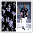Factory Direct Sales Floral Printed Silk Stretch Satin Fabric For Shirt