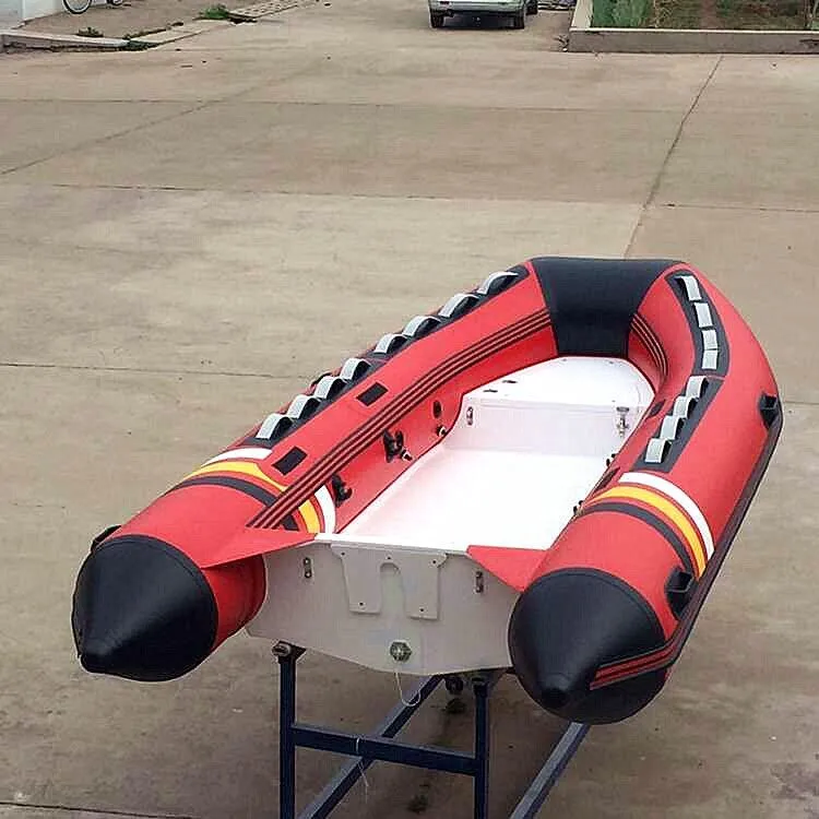 Hypalon Inflatable Rib Boat With Fiberglass Bottom,Pvc Inflatable Rib