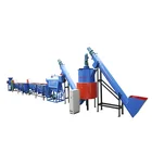 Union 500kg/h pet bottle flakes recyle machine line crush washing line pet bottle recycle