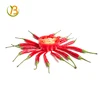 yellow pepper/sweet chili paprika pepper/dry red chili pepper flakes