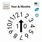 Standard Stamp Date Indicator Date Stamp Day Month Year For Plastic