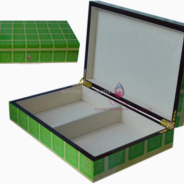 custom printed wooden food gift chocolate packaging box