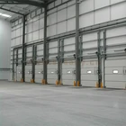 Warehouse Industry Luxurious Steel Garage Sectional Overhead Doors
