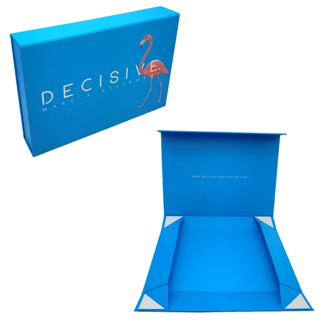 luxury gift paper box for garments folding clothing boxes