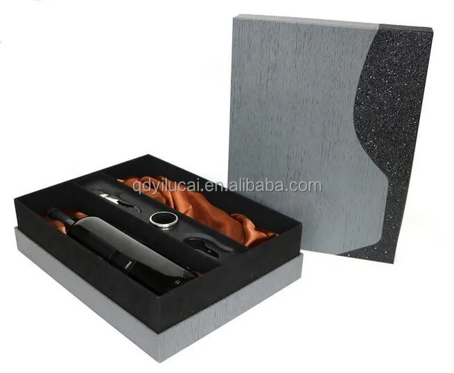 custom luxury wine glass gift box packaging