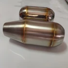 FLEXIBLE PIPE curved stack exhaust muffler FLEXIBLE PIPE