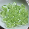 Bead Factory Clear Faceted Bicone Acrylic Beads Carved Colorful Crystal Loose Spacer Bead