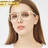 FDY97588 wholesale high quality transparent eyewear women decorative Classic optical frame glasses