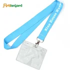 Custom Retractable Card Holder Tool Lanyards Id Badge Clip Holder No Minimum Order