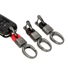 Car Key Holder Rings Chain Hand Woven Horseshoe Buckle Keychain Gift Creative Auto Accessories