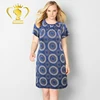 Hot sale plus size clothing rayon mother dress Jintog clothes factory for women