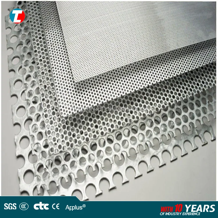 China Manufacturer Decorative Aluminum Perforated Metal Sheet