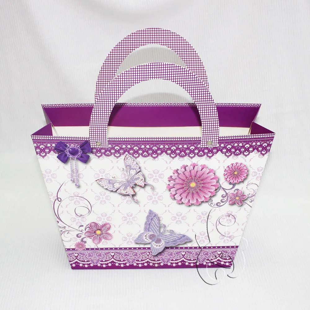 advertising and glitter bag paper boat gift packing bag, bags