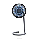 24V DC brushless circulation pedestal electric floor stand fan for home