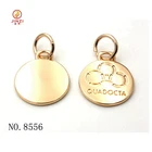Custom laser engraved logo metal tag labels