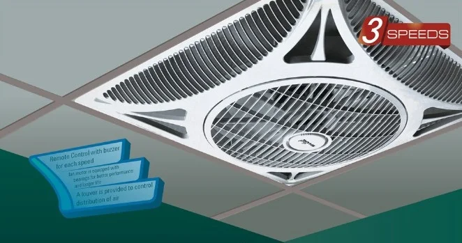Buy 60x60cm Shami Kdk Ceiling Ventilation Fan Wooden Color