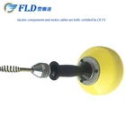 Yellow mini high quality toilet hand held drain pipe cleaning machine china made in stock