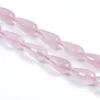 Semi - Precious Gem A Grade Faceted Water Tear Drop Pink Crystal Rose Quartz Stone Beads For Jewelry Making Natural