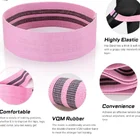 Comfortable Elastic Hip Circle Yoga Cotton Resistance Band