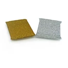 Golden Silver Kitchen Cleaning Scrubber Sponge Scouring Pad