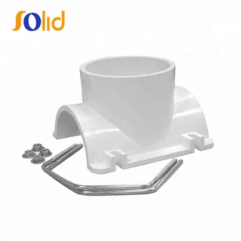 Plastic Pvc Pipe U Bolt Saddle Clamps With Socket Buy Pvc Saddle Tee