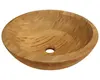 Round High Quality Bamboo Vessel Sink