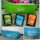 Outdoor Inflatable fabric Air Lounger bed, lounge sleeping bag, lazy bag