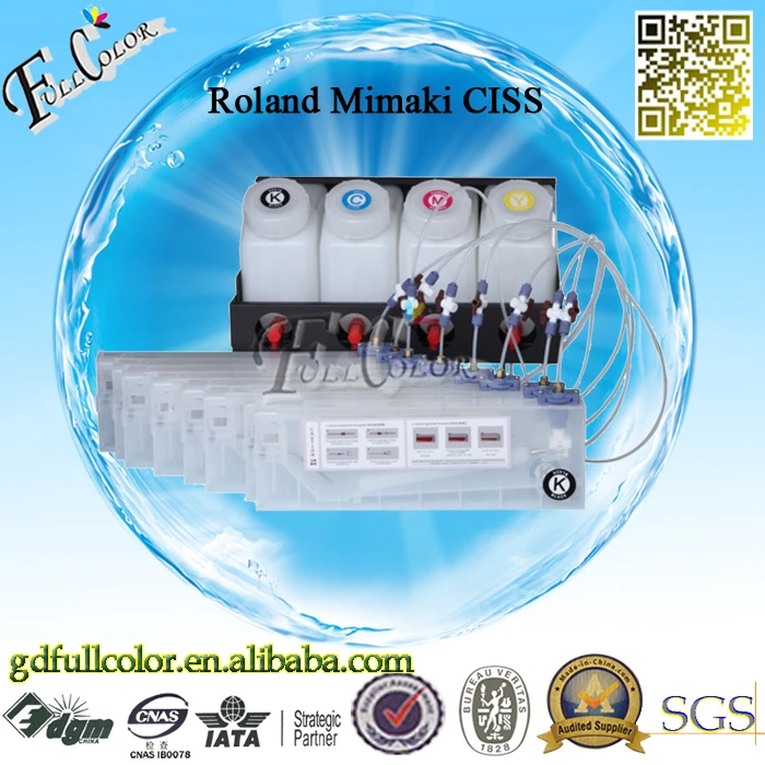Bulk buy from china roland aj 1000 ciss tinte System refill solvent-tinte