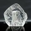 Clear Resin Sculpture Elephant Craft Factory